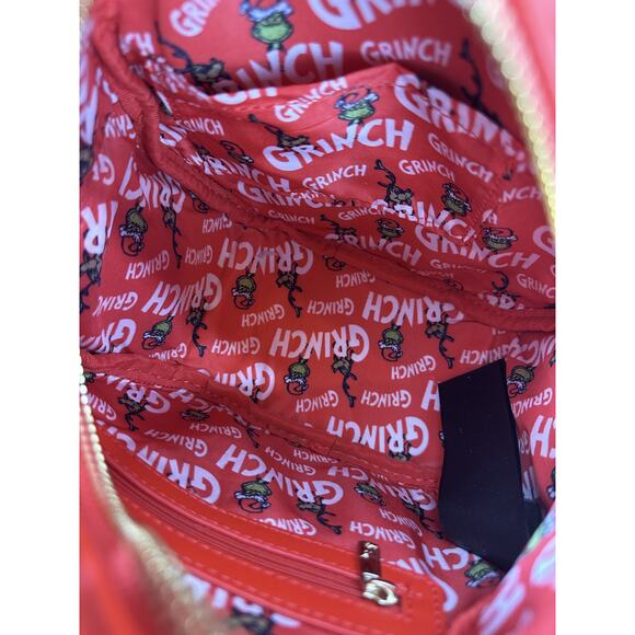 Loungefly How the Grinch Stole Christmas Max Sleigh Crossbody Bag Holiday NWOT - Picture 10 of 16